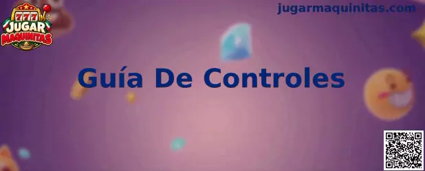Guía visual de controles para Jugar Maquinitas en computadora y dispositivo móvil