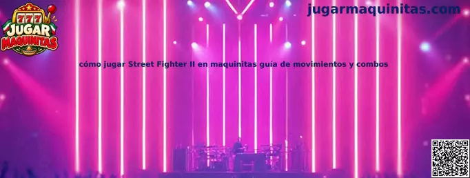 Guía visual para aprender los controles, movimientos y combos de Street Fighter II en maquinitas